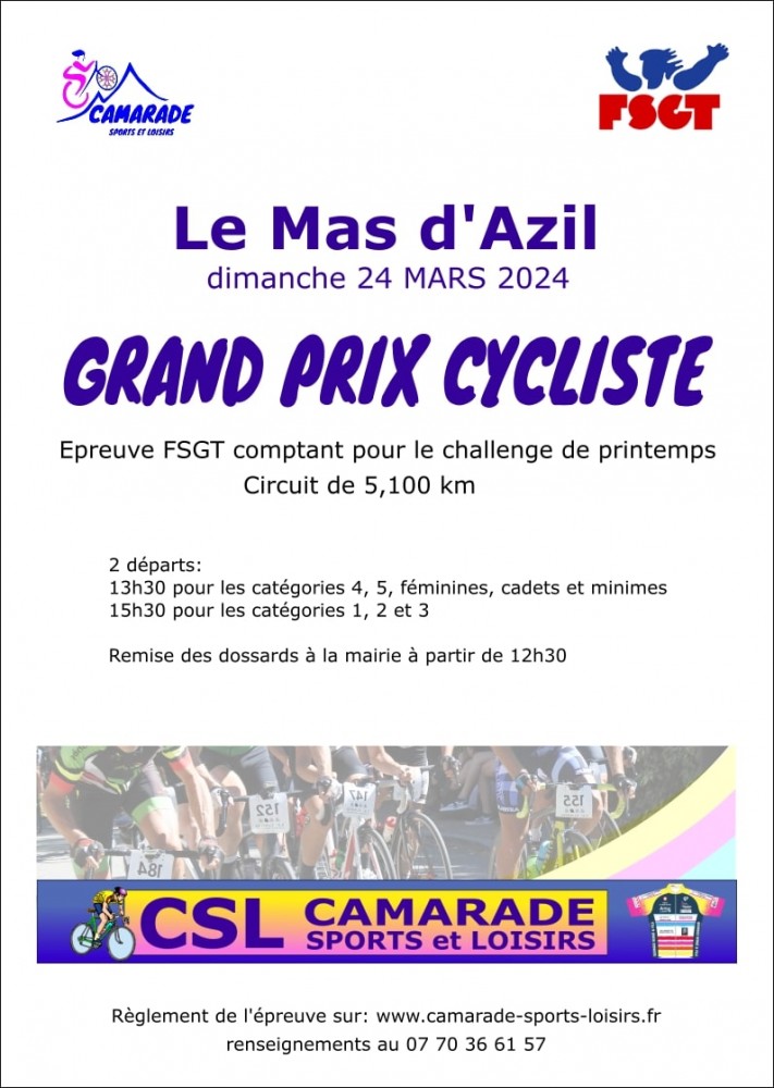 grand prix cycliste 2024